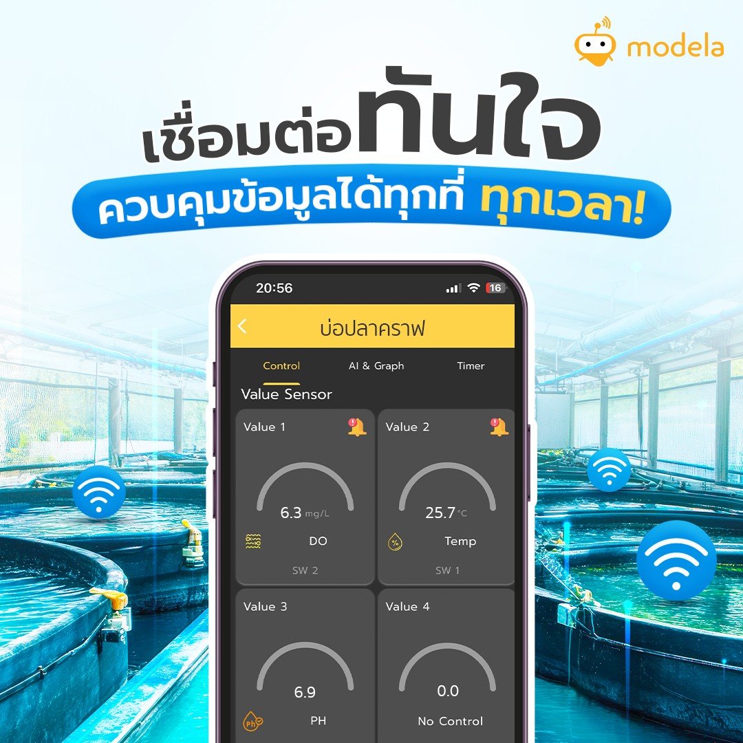 ชุดเซนเซอร์วัดออกซิเจนในน้ำ DO แบบ Optical รุ่นน้ำเค็ม